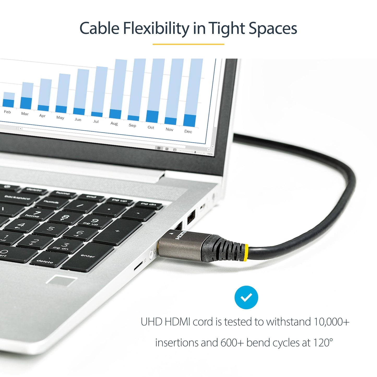 StarTech.com 3FT 1M Certified HDMI 2.1 Cable - 8K/4K