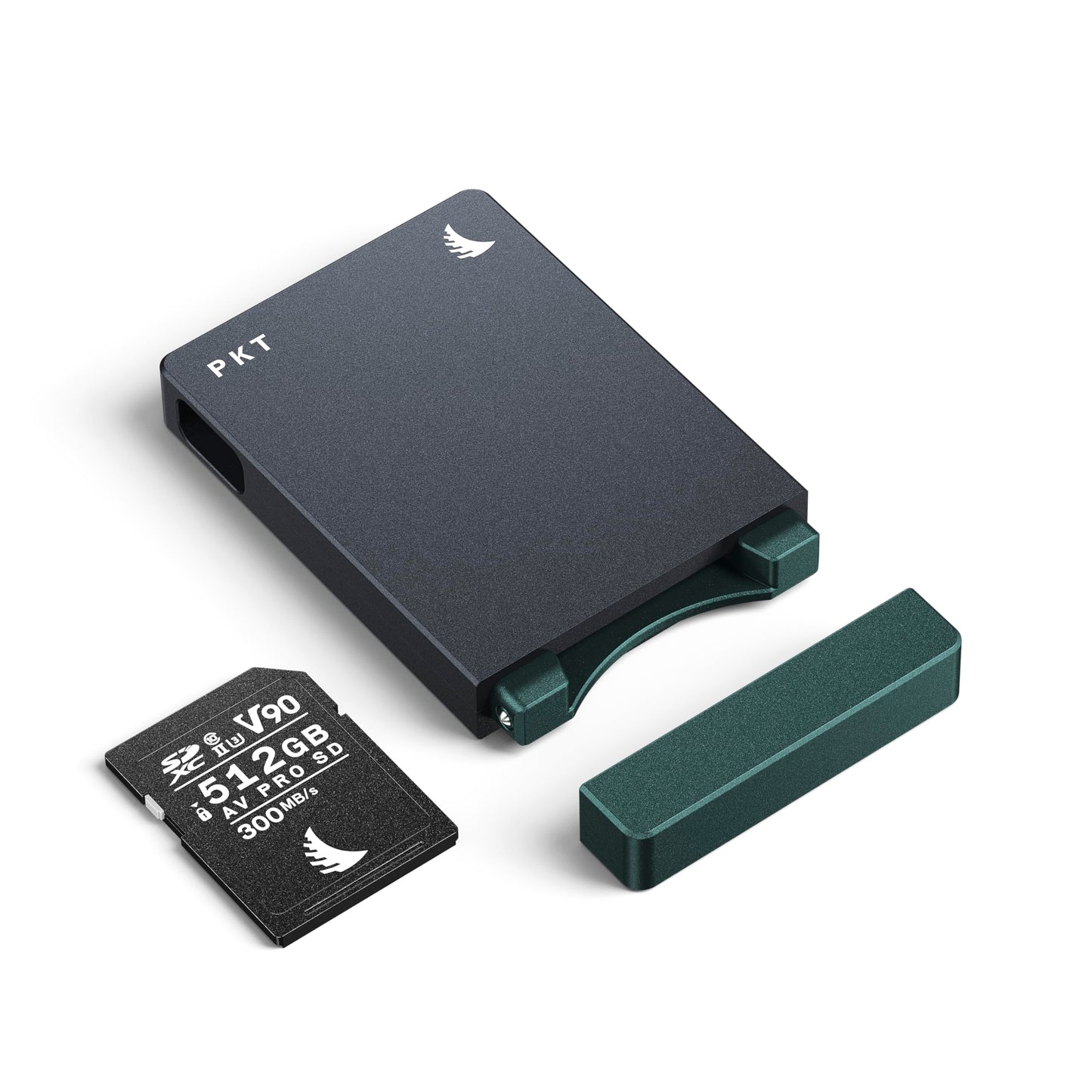 Angelbird Card Reader PKT SD - for SDXC Memory Cards - Fast Data Transfer, Uninterrupted Offloading