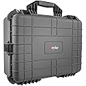 Eylar Large 20 Inch Protective Camera Case Water and Shock Proof With Foam (Gray)