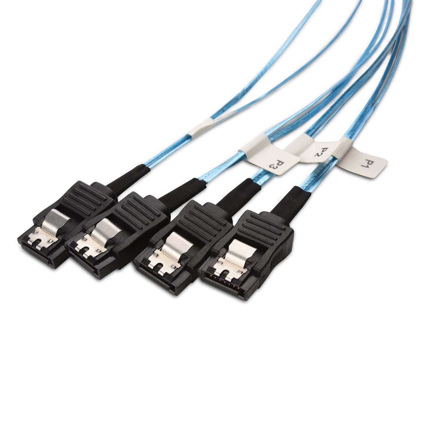 Cable Matters Internal Mini SAS HD to SATA Cable 3.3 Feet, 1m (SFF-8643 to SATA Forward Breakout)