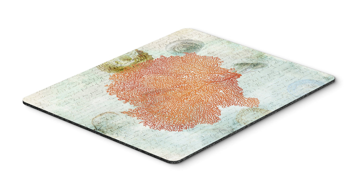 Caroline's Treasures SB3023MP Beach Sea Fan Coral Mouse Pad, Hot Pad or Trivet for Home Office Gaming Working Computers Laptop Mouse Mat,Washable