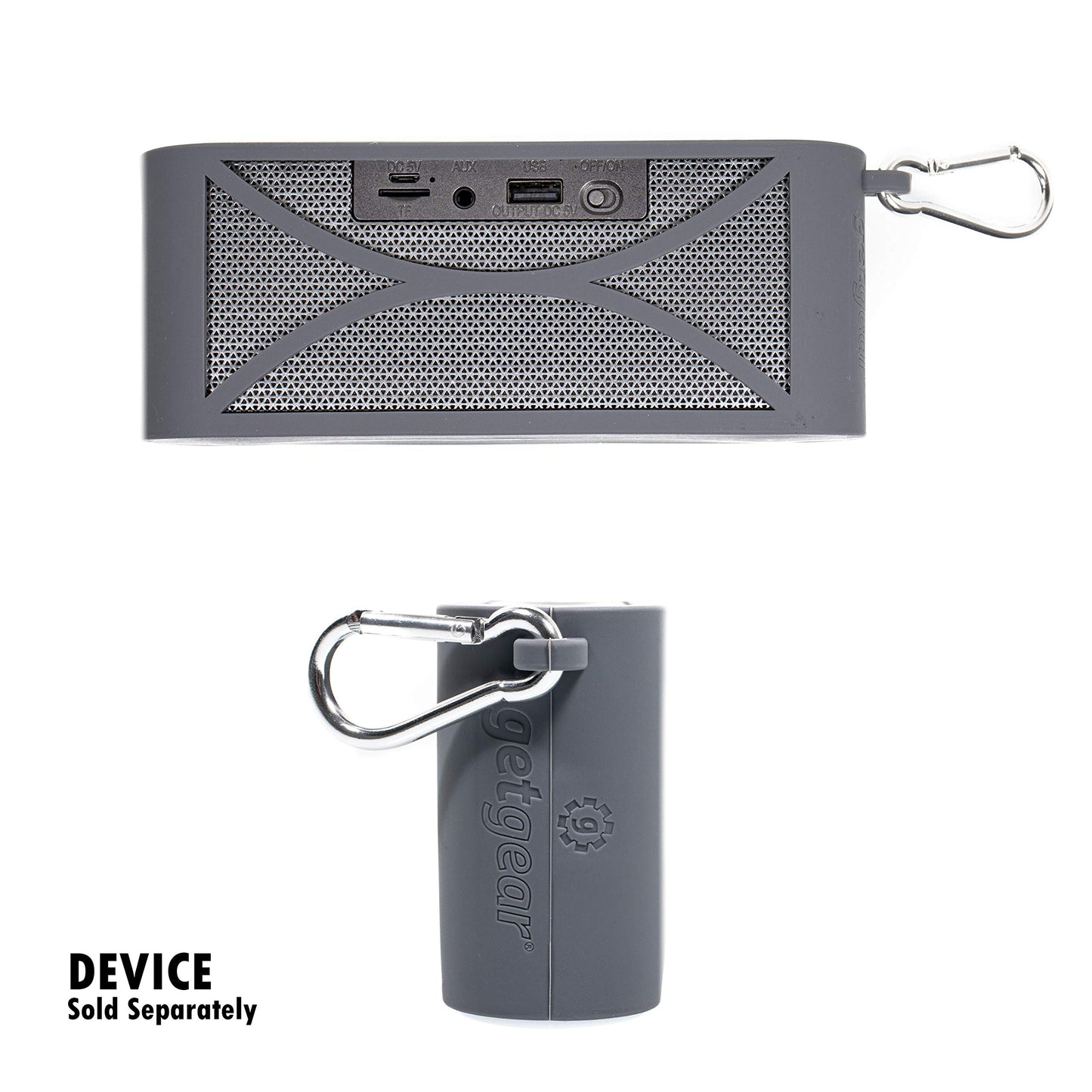 Alltravel Customized Silicone Sleeve for Antimi Bluetooth/FM Radio/MP3 Player Portable Wireless Speaker, Full Protection from Shock, Shake and Drop
