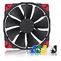 Noctua NF-A20 PWM chromax.Black.swap, Premium Quiet Fan, 4-Pin (200x30mm, Black)