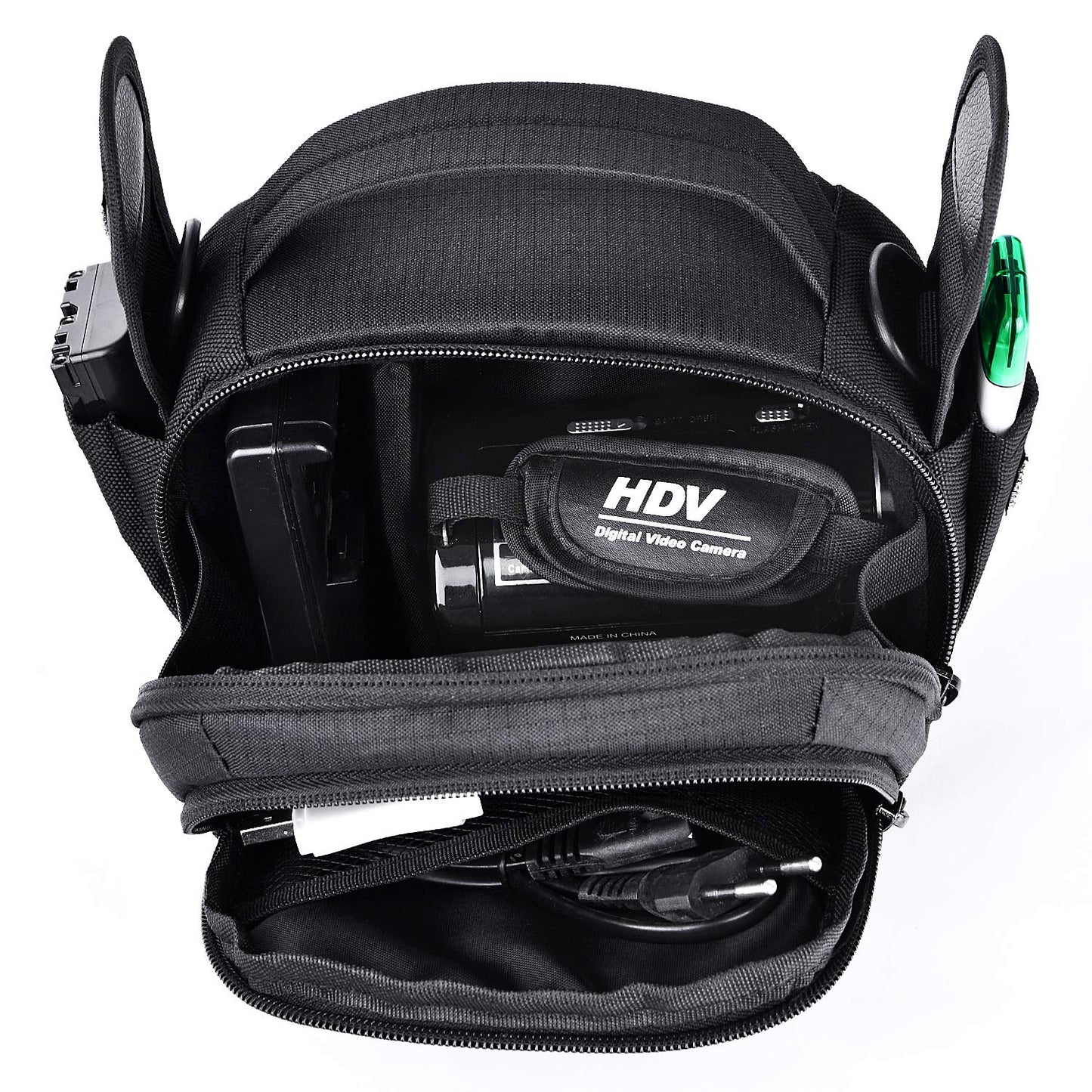 FOSOTO Camera Camcorder Case Compatible for Canon VIXIA HF R800 R700,Sony HDR-CX405 CX675 CX670 SR12 FDRAX53,Panasonic HC-V770 HC-V180 HD,RockBirds