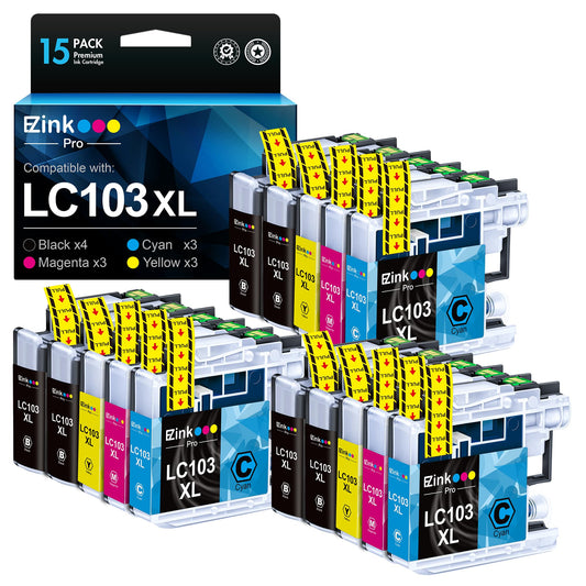 LC103XL Compatible for Brother LC103 Ink Cartridges for Brother Printer