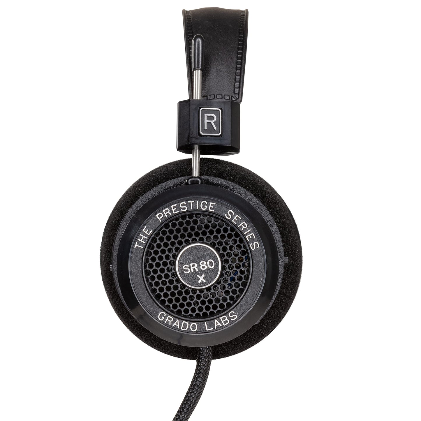 GRADO SR80x Prestige Series Open-Back Wired Headphones - Enhanced X Drivers, Lightweight Design, Assembled in Brooklyn, NY USA
