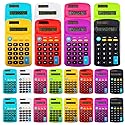 Enjamyo 18 Pack Mini Pocket Calculators, Pocket Size Mini Calculators, 8 Digit Display Basic Calculator,Solar Battery Dual Power Function Calculator