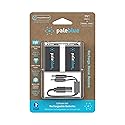 paleblue Earth LLC PB-9V-C Batteries 9-Volt Lithium 2 pk Clamshell