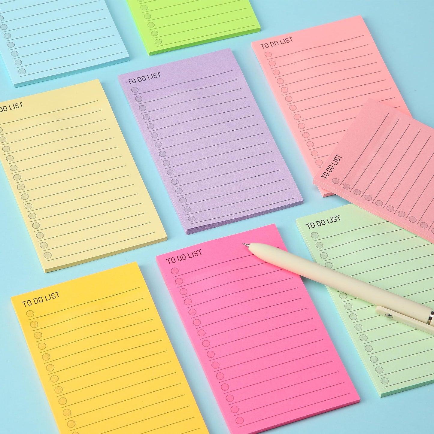 Mr. Pen- to Do List Sticky Notes, 3” x 5”, 9 Pads, 360 Sheets
