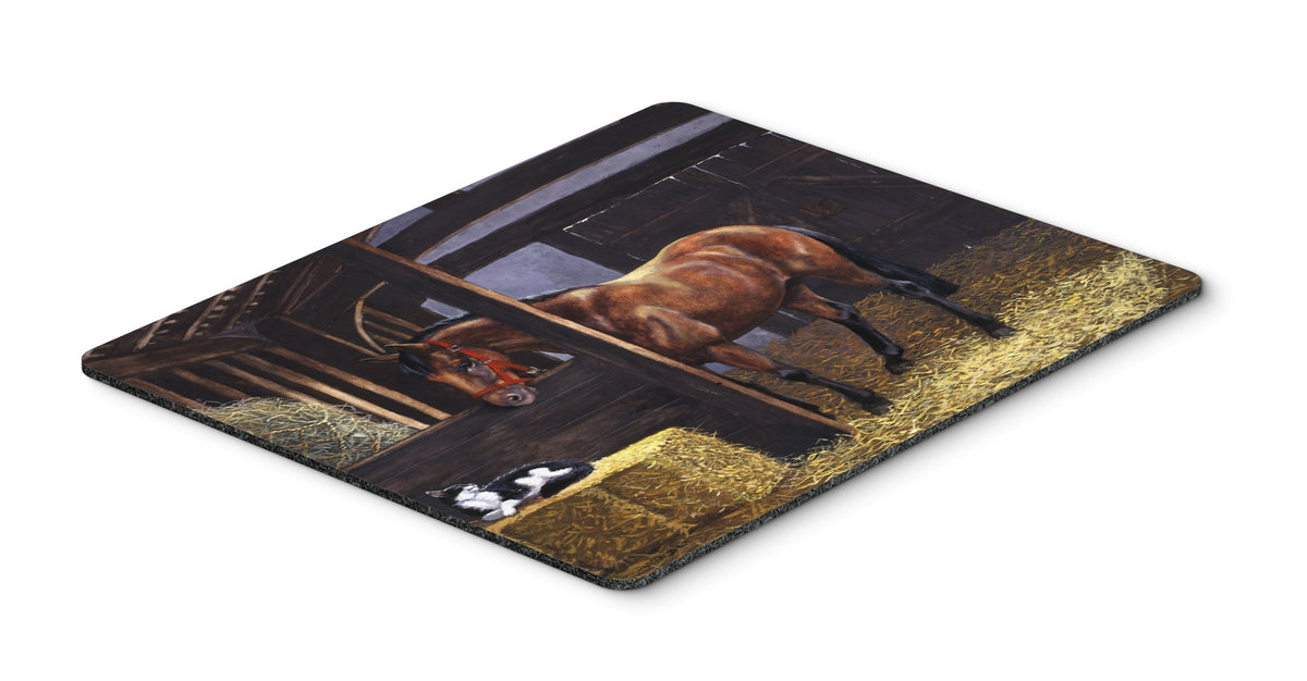 Caroline's Treasures BDBA0295MP at The Gate Springer Spaniel Mouse Pad, Hot Pad or Trivet for Home Office Gaming Working Computers Laptop Mouse