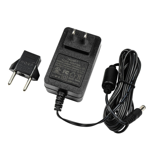 HQRP 12V AC Adapter Compatible with C Crane CC Gozo AM/FM Radio with Hi-Fidelity Audio Power Supply PSU Cord Adaptor [UL Listed] + Euro Plug Adapter