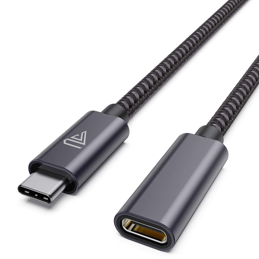 USB C Extension Cable (20Gbps/240W/3.3Ft), Faracent USB 3.2 Type C 3.1 Male to Female Extension Charging & Sync for iPhone 16 15 Pixel PSVR2 MacBook