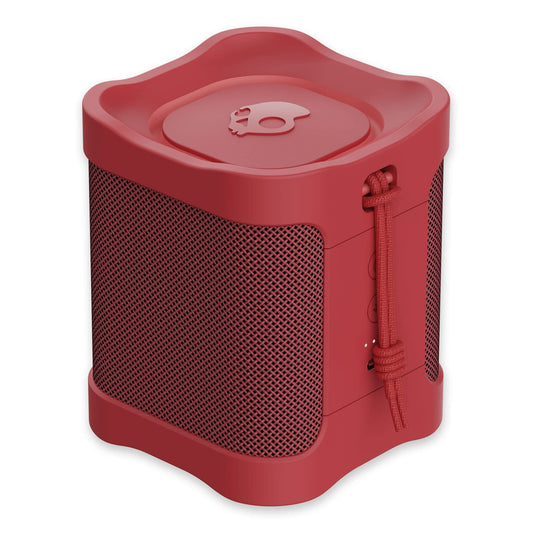 Skullcandy Terrain Mini Wireless Bluetooth Speaker - IPX7 Waterproof Portable Speaker with Dual Custom Passive Radiators, 14 Hour Battery, Nylon Wrist