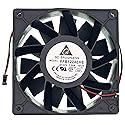 for Delta PFB1224EHE-6F24 Cooling Fan, 24V 1.08A 21.6W 4000RPM 181.27CFM 120X120X38MM 2-Wire Inverter Fan