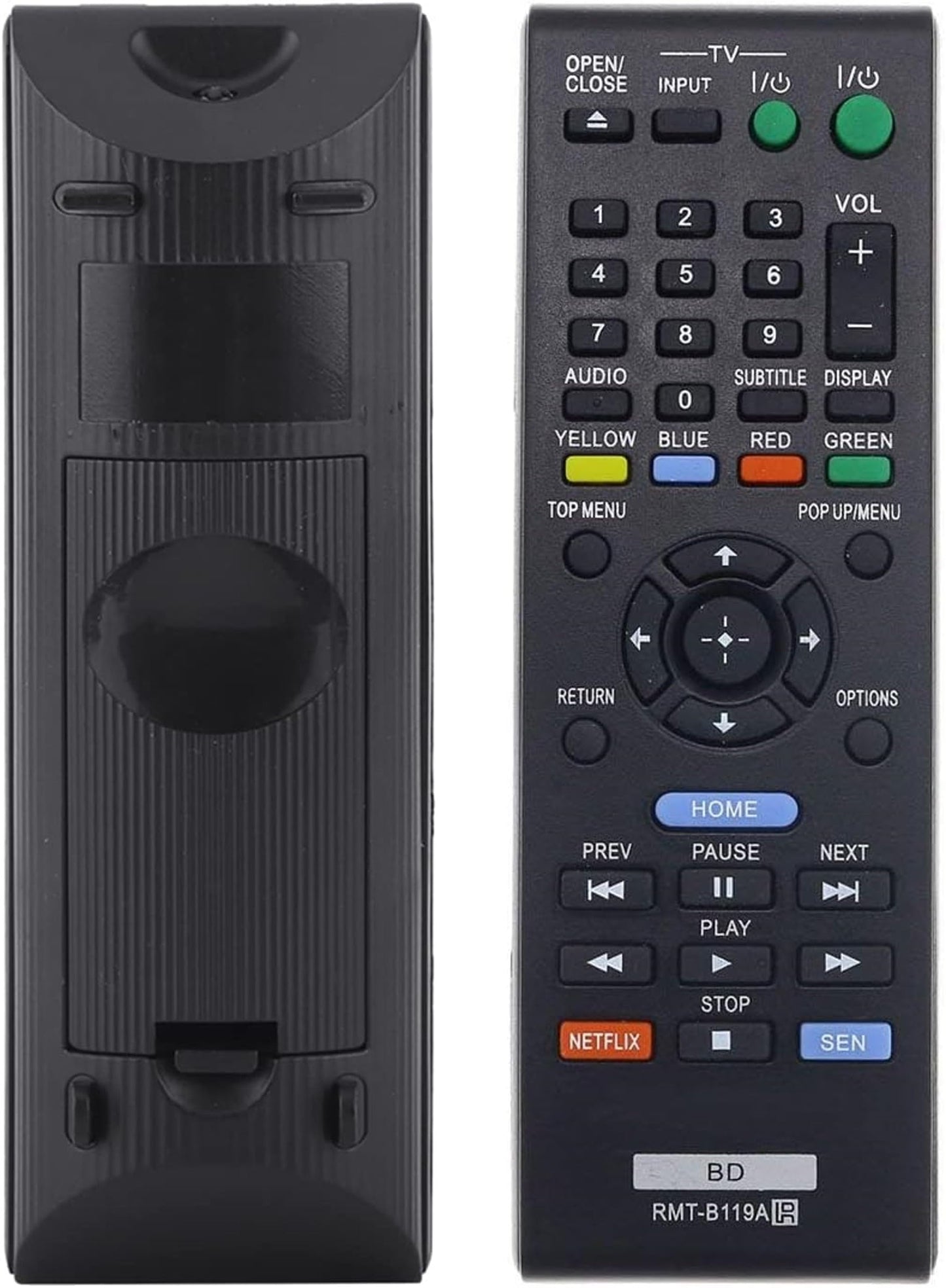 New Remote RMT-B119A Compatible with Sony Blu-Ray Disc DVD Player BDP-BX59 BDP-S390 BDP-S590 BDP-BX110 BDP-S1100 BDP-S3100 BDP-BX310 BDP-BX510