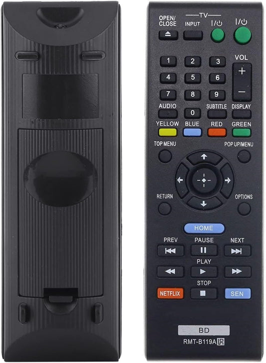 New Remote RMT-B119A Compatible with Sony Blu-Ray Disc DVD Player BDP-BX59 BDP-S390 BDP-S590 BDP-BX110 BDP-S1100 BDP-S3100 BDP-BX310 BDP-BX510