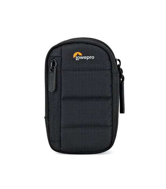 Lowepro Tahoe CS 20, Lightweight Protective Camera Case for Ultra-Compact Cameras, for Memory Cards and Accessories,8.8 x 5.3 x 14.3 cm Black