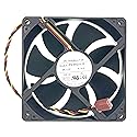 for Foxconn PV902512L DC12V 0.16A 3-Pin 3-Wire Silent Chassis Cooling Fan Size:92x92x25mm.