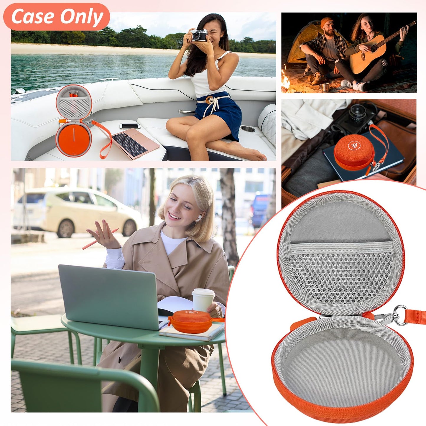 Carrying Case for SIMO Solis Lite 4G LTE WiFi Mobile Hotspot(Case Only)