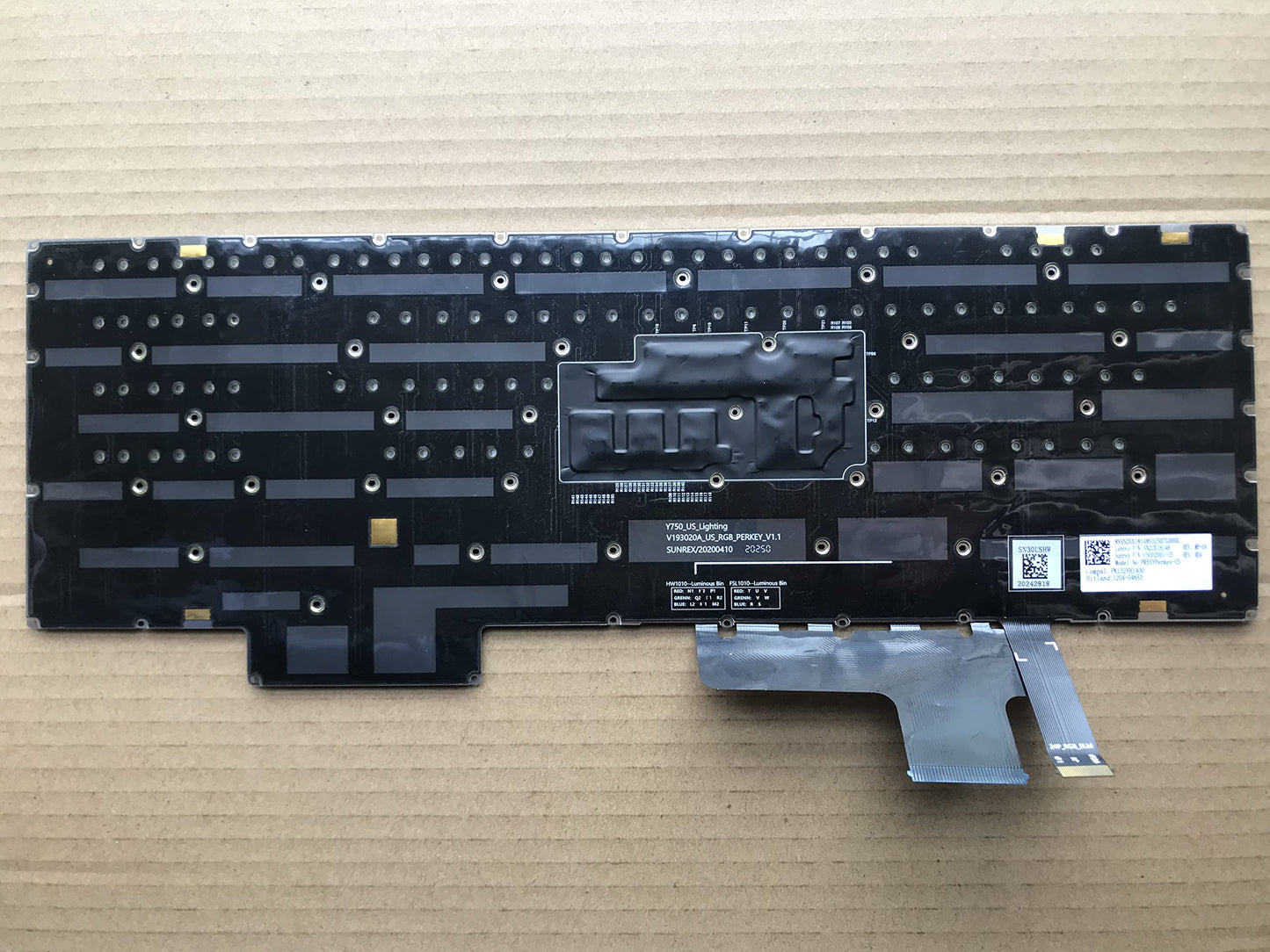 Original New RGB Keyboard for Lenovo Legion 7i 15.6” Gaming Laptop US Backlit(Not for Legion Pro 7i Gen 8 Intel 16?)