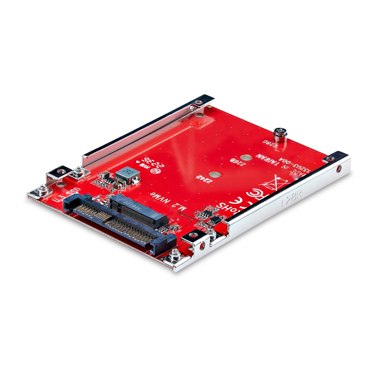 StarTech M.2 NVMe to U.3 Adapter, PCIe M.2 SSD, TAA (1M25-U3-M2-ADAPTER)