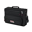 Gator Cases Padded Microphone Carry Bag, Holds (5) Wireless Microphone Systems, (GM-5W)