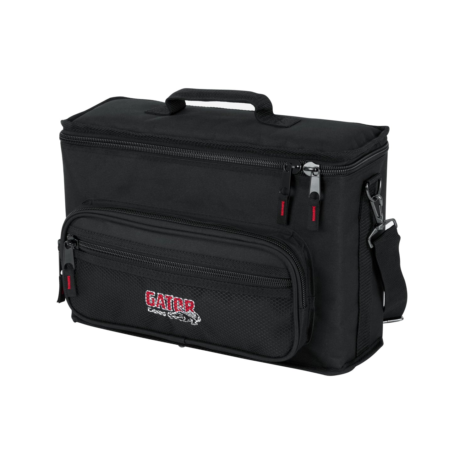 Gator Cases Padded Microphone Carry Bag, Holds (5) Wireless Microphone Systems, (GM-5W)