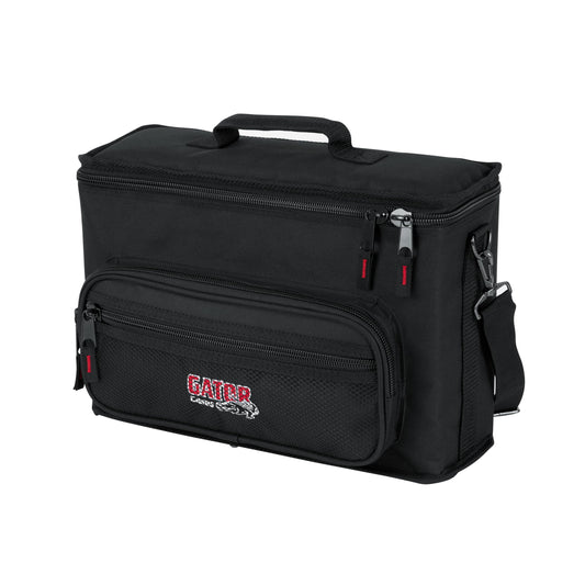 Gator Cases Padded Microphone Carry Bag, Holds (5) Wireless Microphone Systems, (GM-5W)