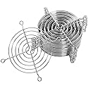 uxcell 90mm/3.6" Metal Fan Grill Fan Guard Protective Case - 15pcs