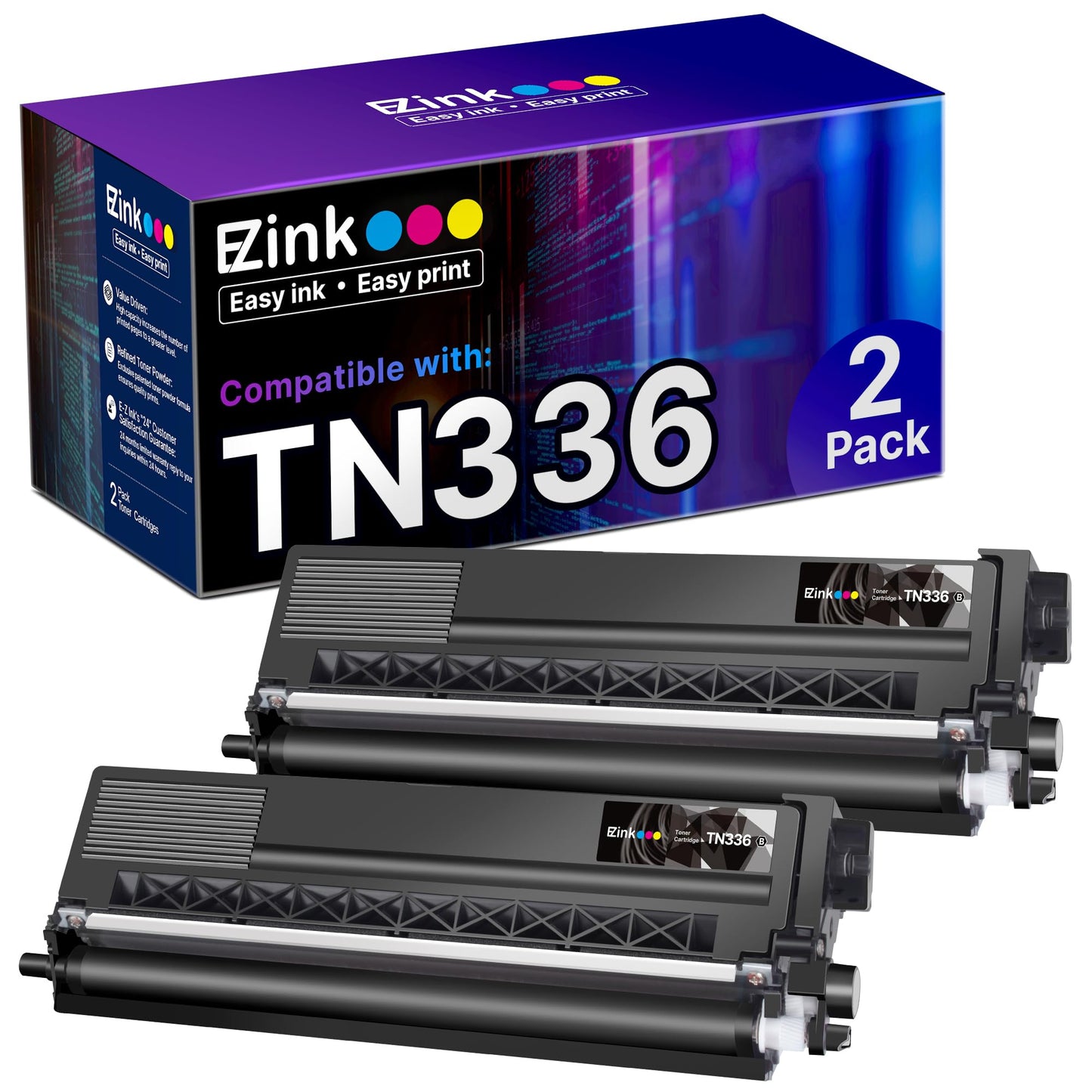 E-Z Ink Compatible TN336 Replacement for Brother TN336 Toner Cartridges