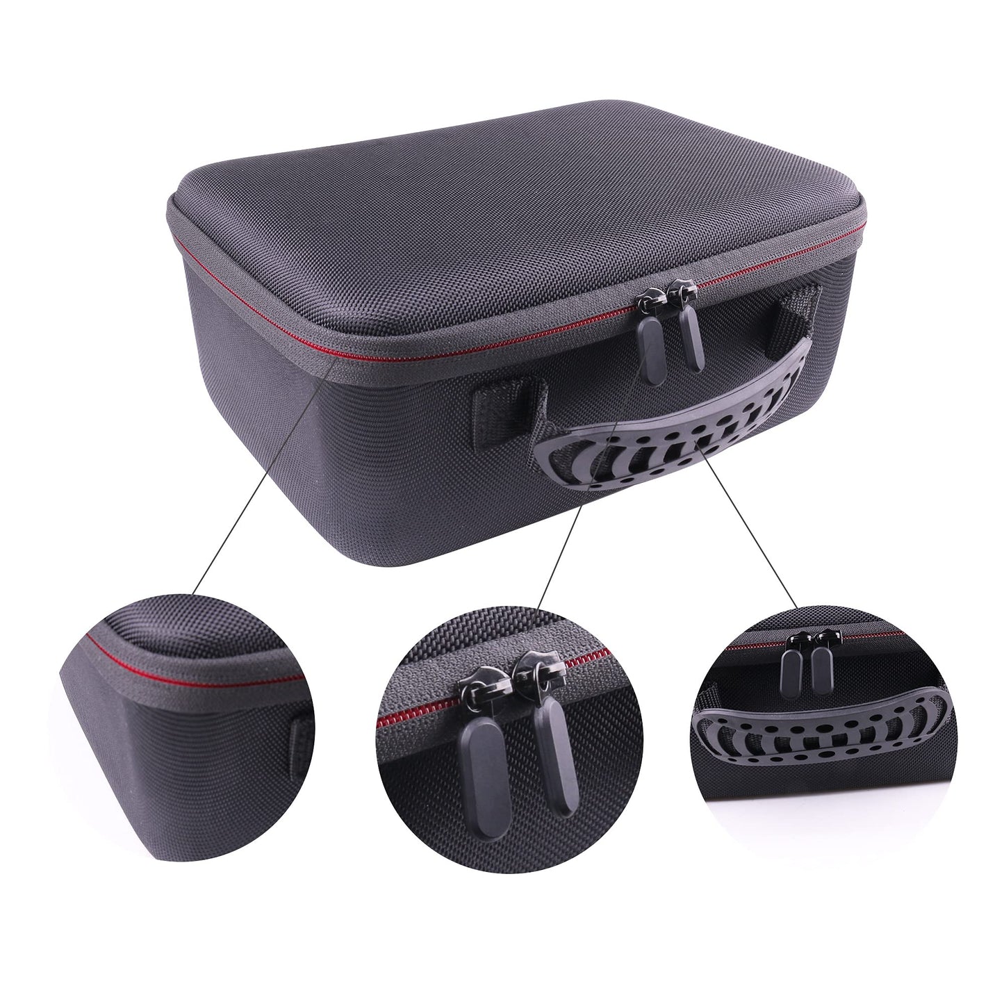 Evanice Hard Case with Customizable Foam Insert, 11 x8.26 x4.33 inch Hard Sided Camera/Digital Case EVA Shockproof Outdoor case, Suitable for Small