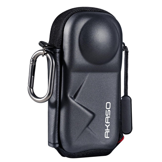 AKASO 360 Camera Carrying Case, Portable Small Storage Bag, Hard Shell Travel Protector Cover