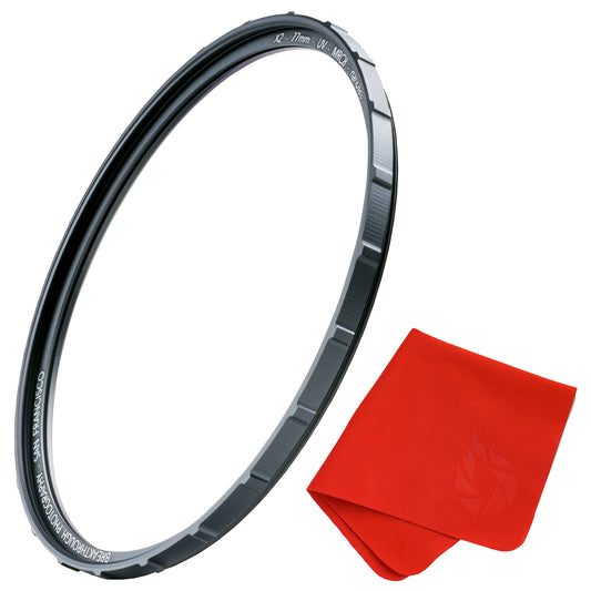 Breakthrough Photography X2 UV 49mm, MRC8, Nanotec, Ultra-Slim Aluminum Frame, Weather-Sealed, 25 Year Support, Lens Cloth Included