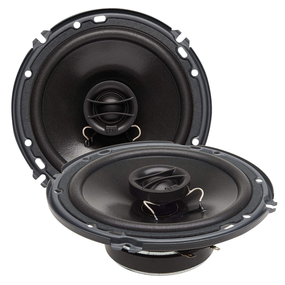 Powerbass S-Series Full Range 4 ? 6.75" Speaker - Set of 2 (S6752),Black