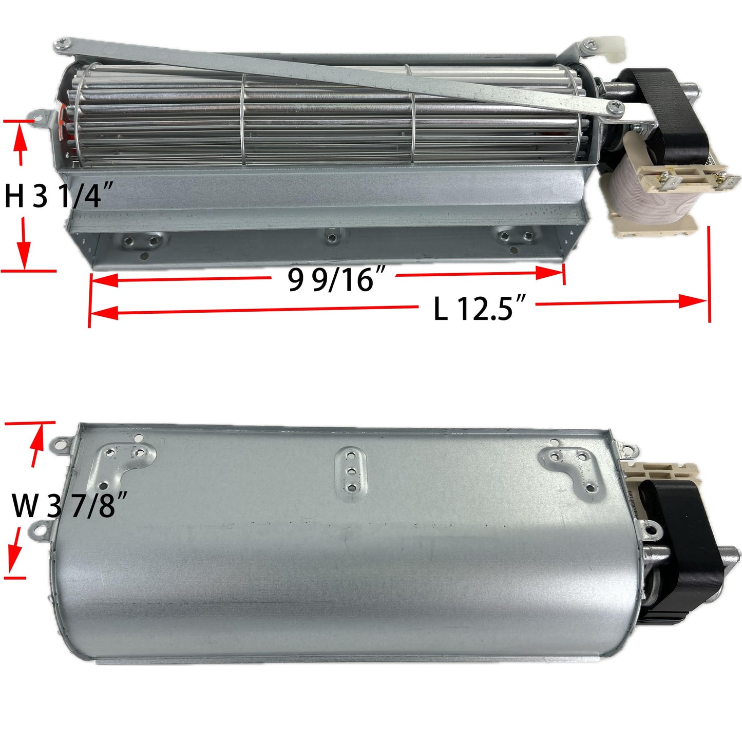Direct Store Parts Kit DN114 Fireplace Blower Kit FK4 GFK4 R7-RB74K HB-RB74K Replacement for Heatilator Rotom CB4236, CB4842 ...
