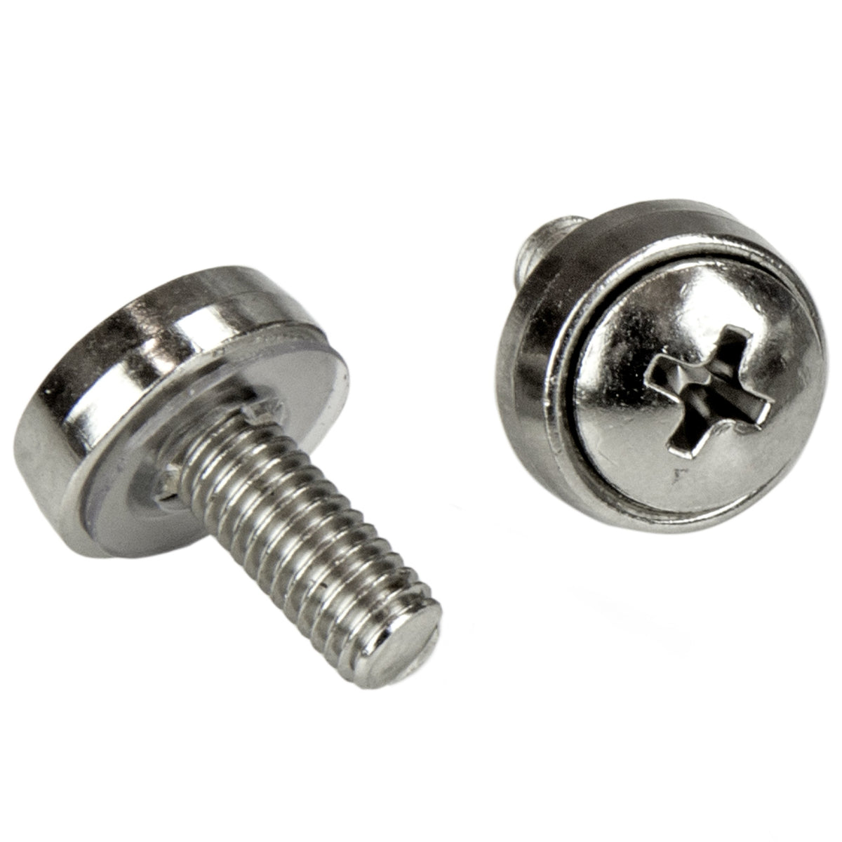 StarTech 50-Pack M5 12mm Screws & Cage Nuts Kit, Nickel-Plated, TAA