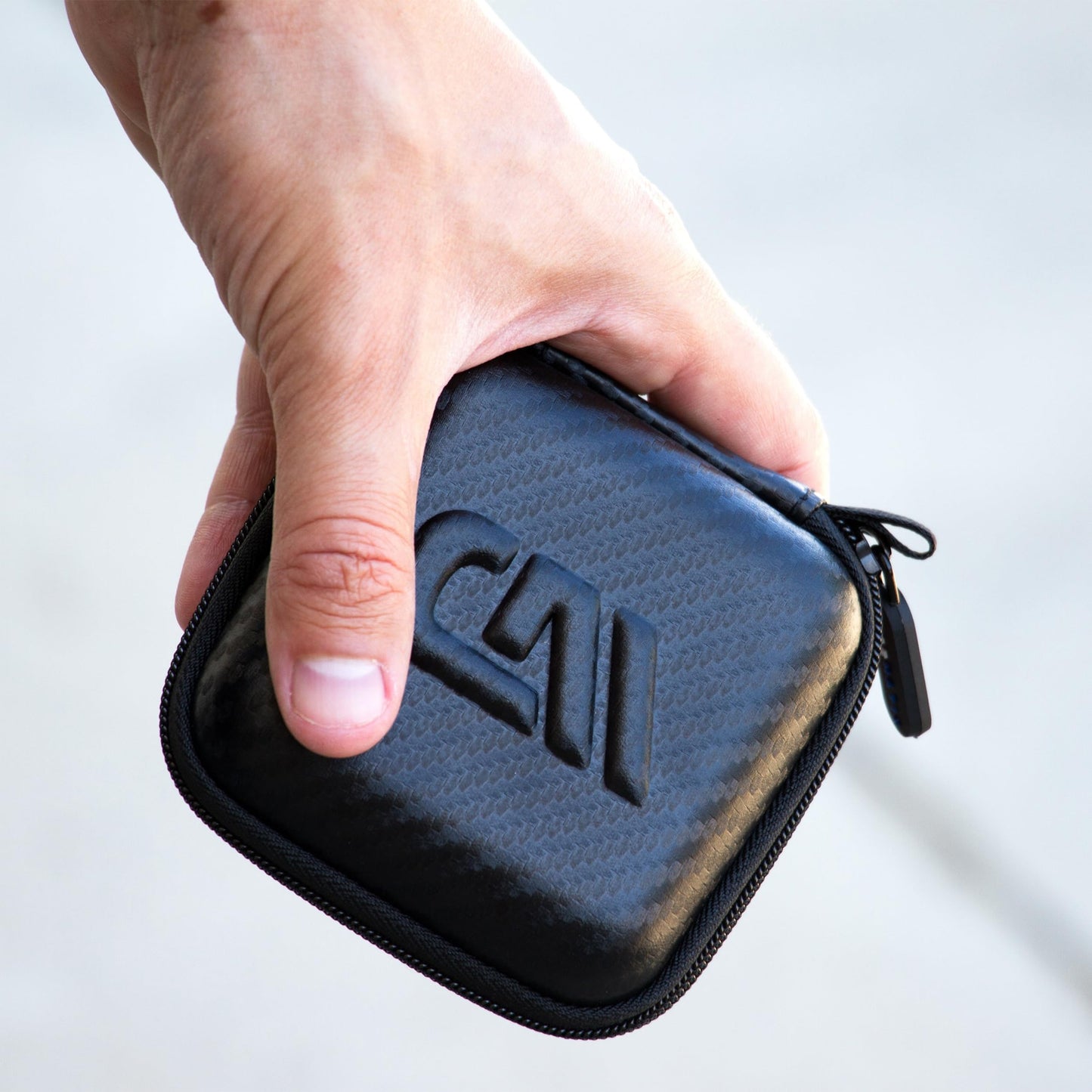CASEMATIX Carry Case Compatible with Rabbit R1 AI Personal Assistant Device Pocket Companion in an EVA Hard Shell with Accessory Pocket - includes