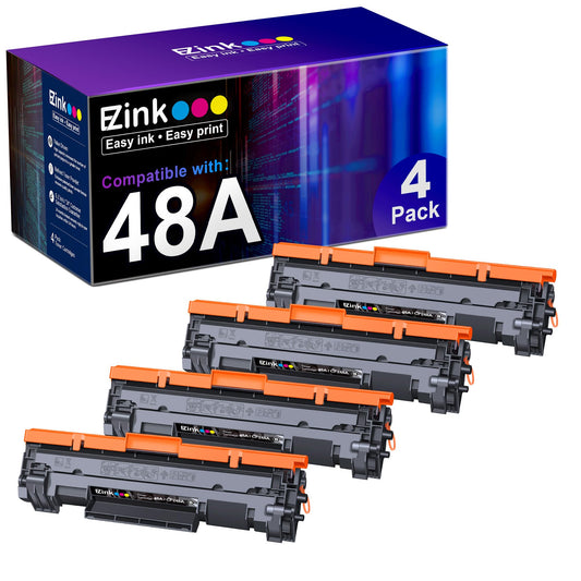 E-Z Ink Compatible Toner Cartridges Replacement for HP 48A CF248A Toner Cartridges Work with Pro M15w M15a M16w M16a Toner MFP M28w M28a M29w M29a