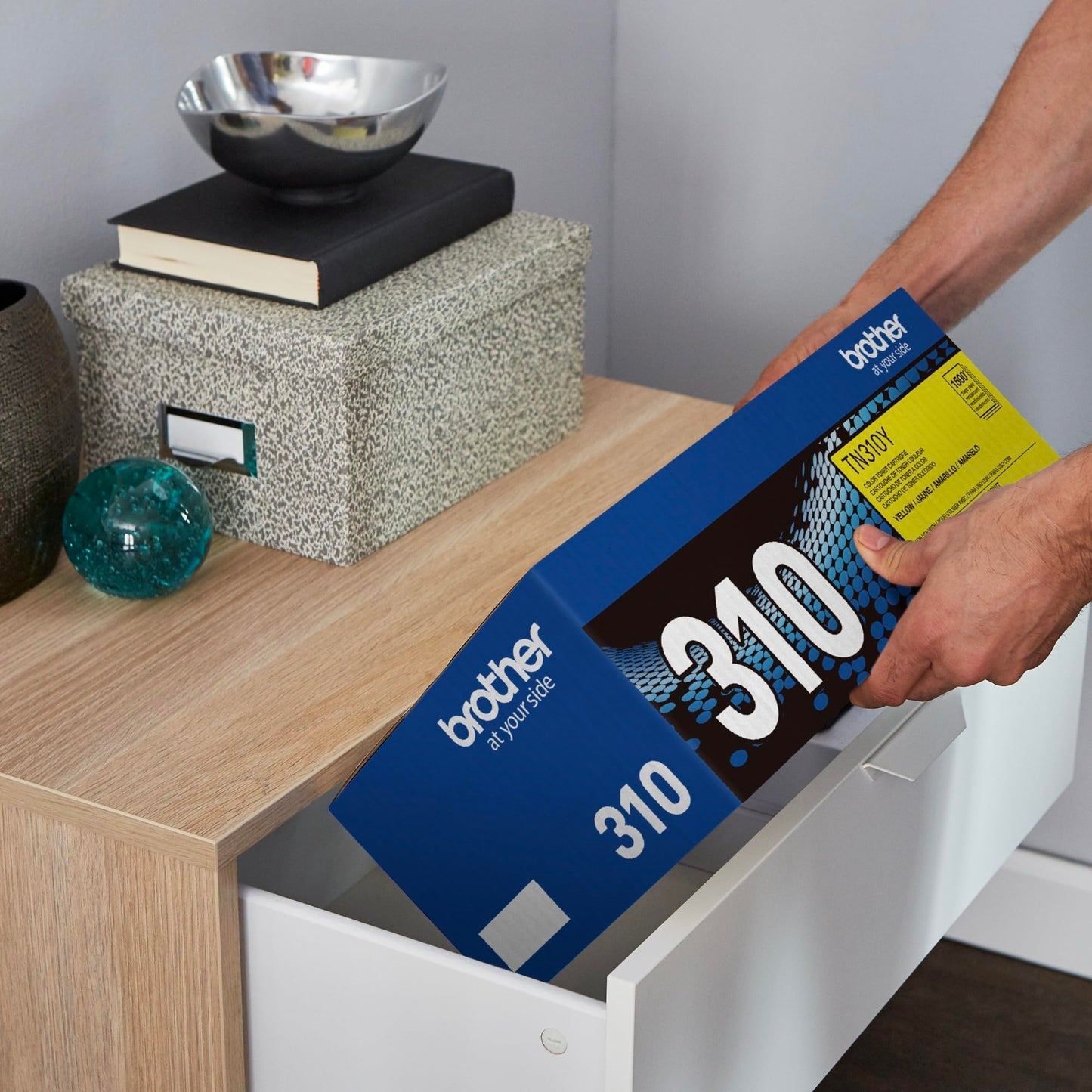 Brother TN-310 Yellow Toner Cartridge, TN-310Y