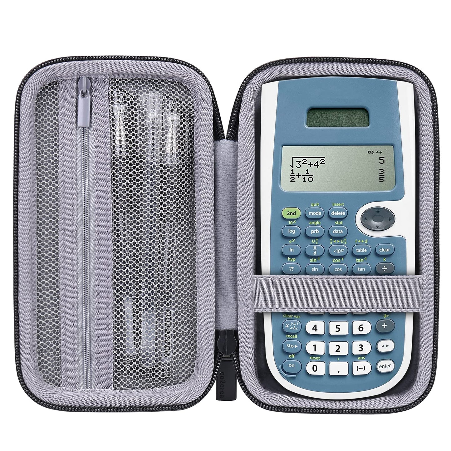 co2CREA Hard Case Replacement for Texas Instruments TI-30XIIS / TI-30XS / TI-36X Pro/TI-30Xa / BA II Plus/Casio fx-300ESPLUS2 2nd / fx-115ESPLUS2 2nd