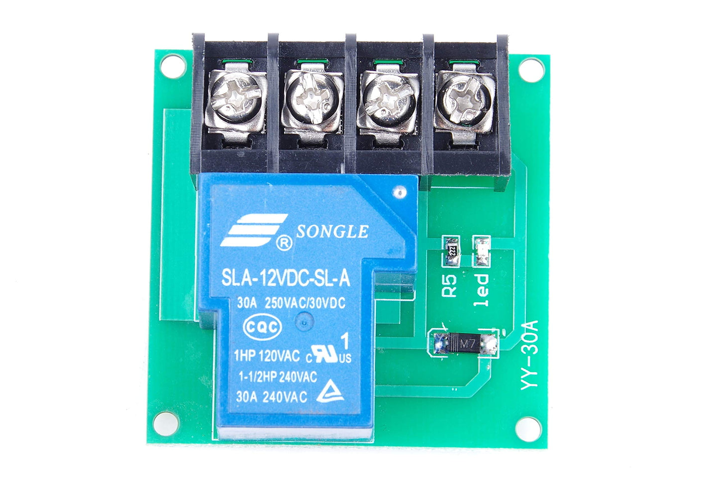 KNACRO 1-Channel 30A High Current 12V Contactor Relay Switch Power Switch DC Power Switching Control Board Module Electrical Relay switches…