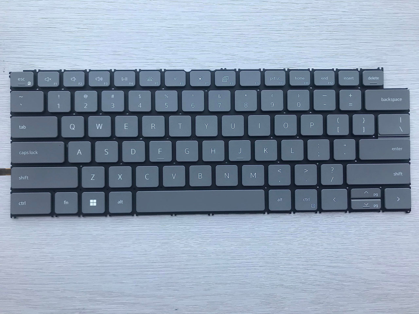 Original New for Dell Inspiron 14 7415 7420 7425 2-in-1 Laptop 5N0WD 05N0WD US English Keyboard Backlit Gray