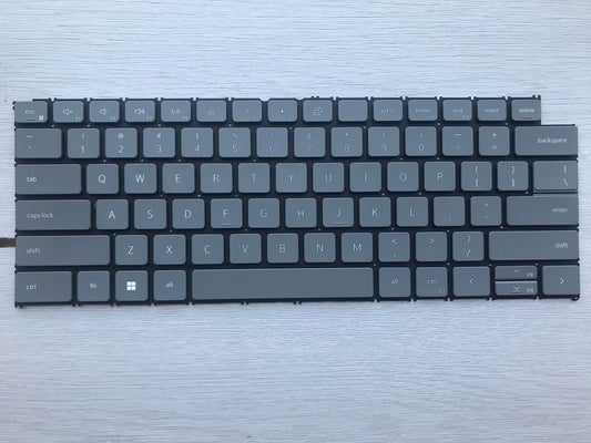 Original New for Dell Inspiron 14 7415 7420 7425 2-in-1 Laptop 5N0WD 05N0WD US English Keyboard Backlit Gray