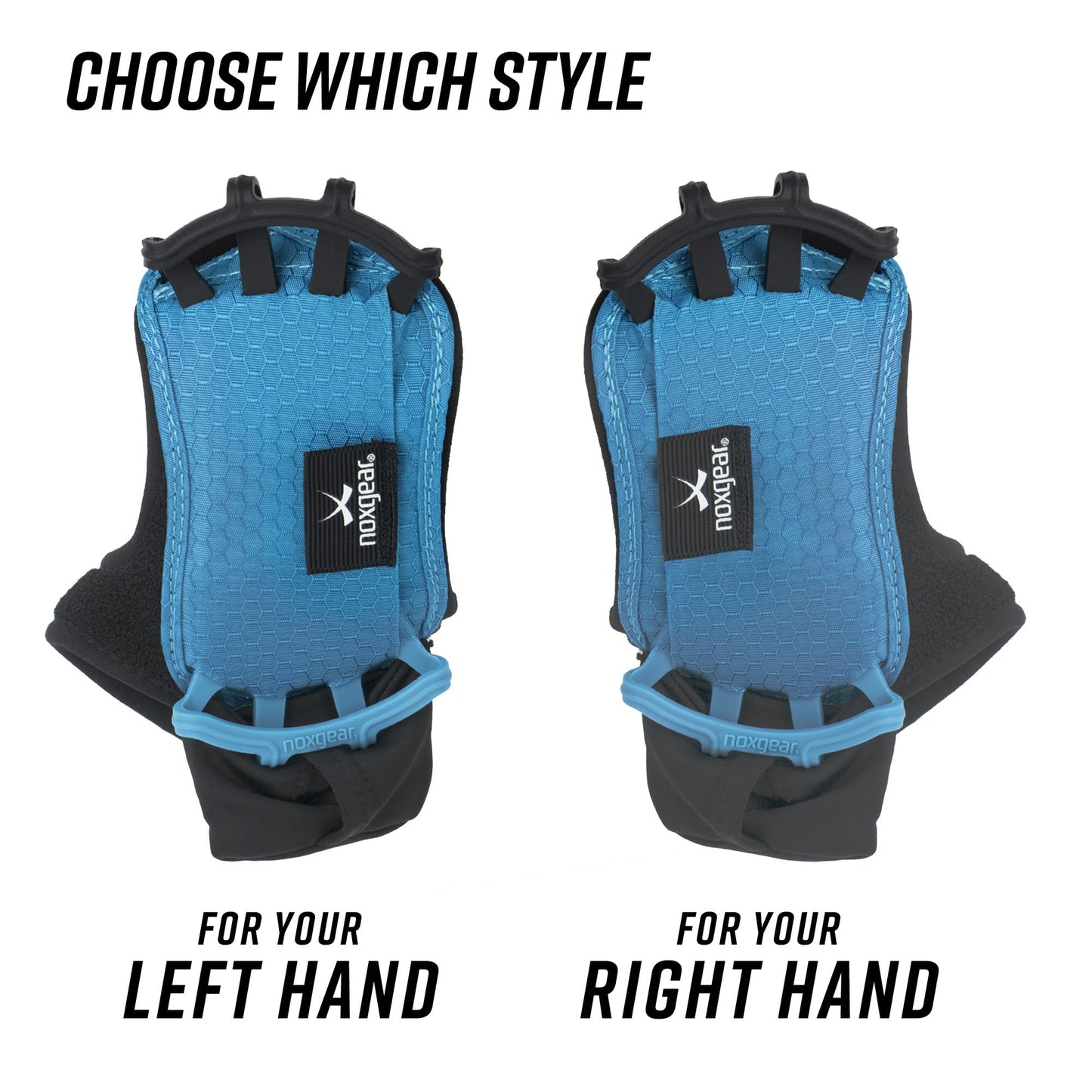 Noxgear Hand Held Phone Holder - Handheld Grip Phone Holder with Key Fob & Card Slot for Running, Jogging & Working Out - Compatible with All Phones
