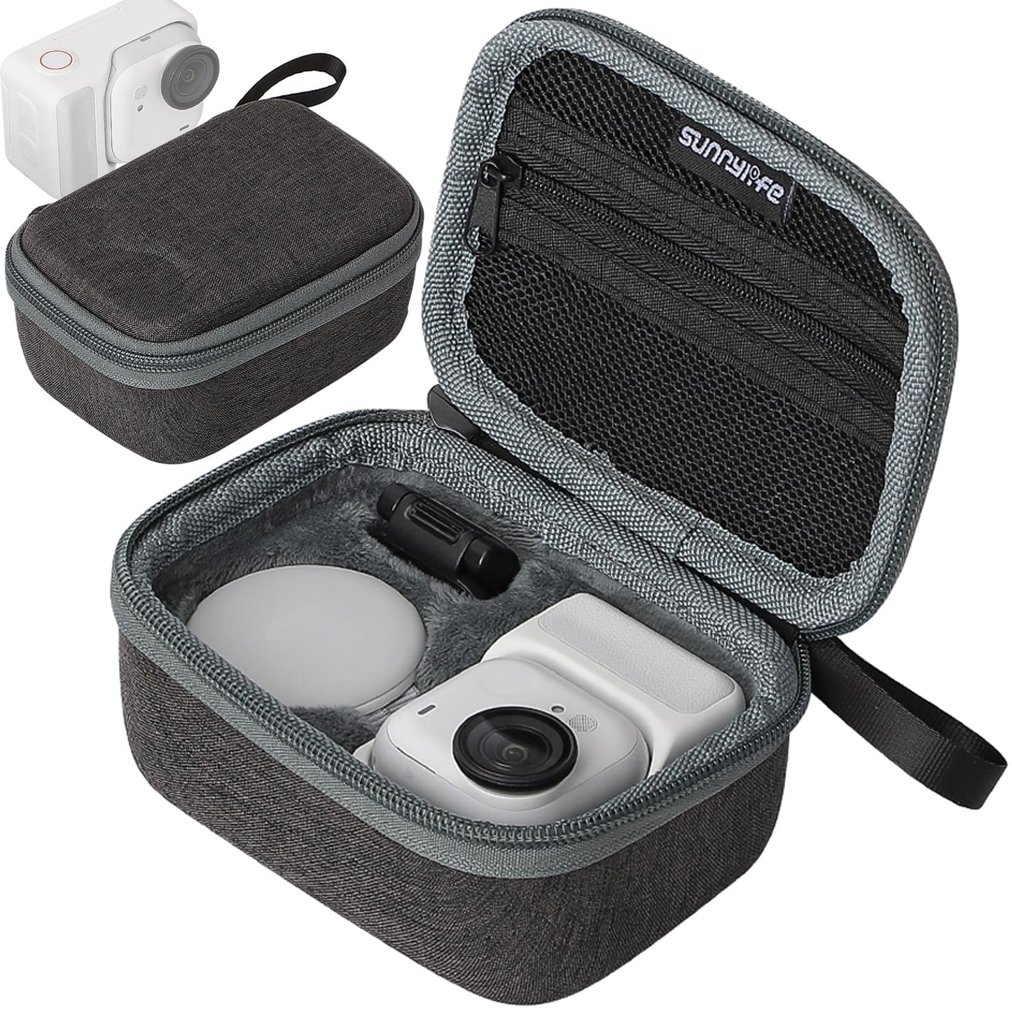 Honlyn Carrying Case for Insta360 GO Ultra,Portable Protective Travel Box Storage Bag for Insta360 GO Ultra Accessories