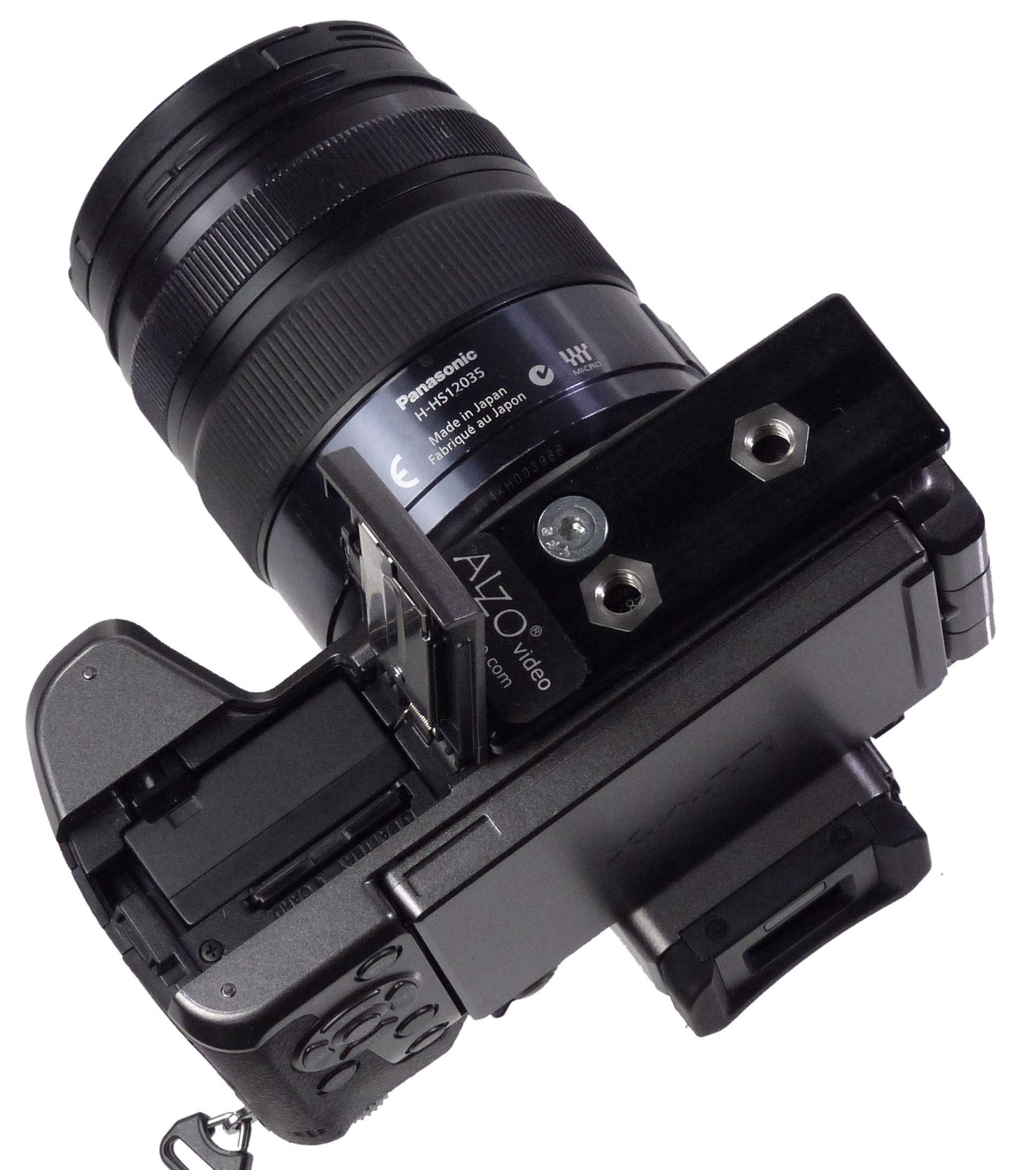 ALZO Liberator Battery Door Clearance Plate for Panasonic Lumix G7