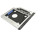 Nimitz 2nd HDD SSD Hard Drive Caddy Adapter Compatible with Dell E6430 E6530 E6420 E6520 E6320 E6330 Modular Bay with Ejector