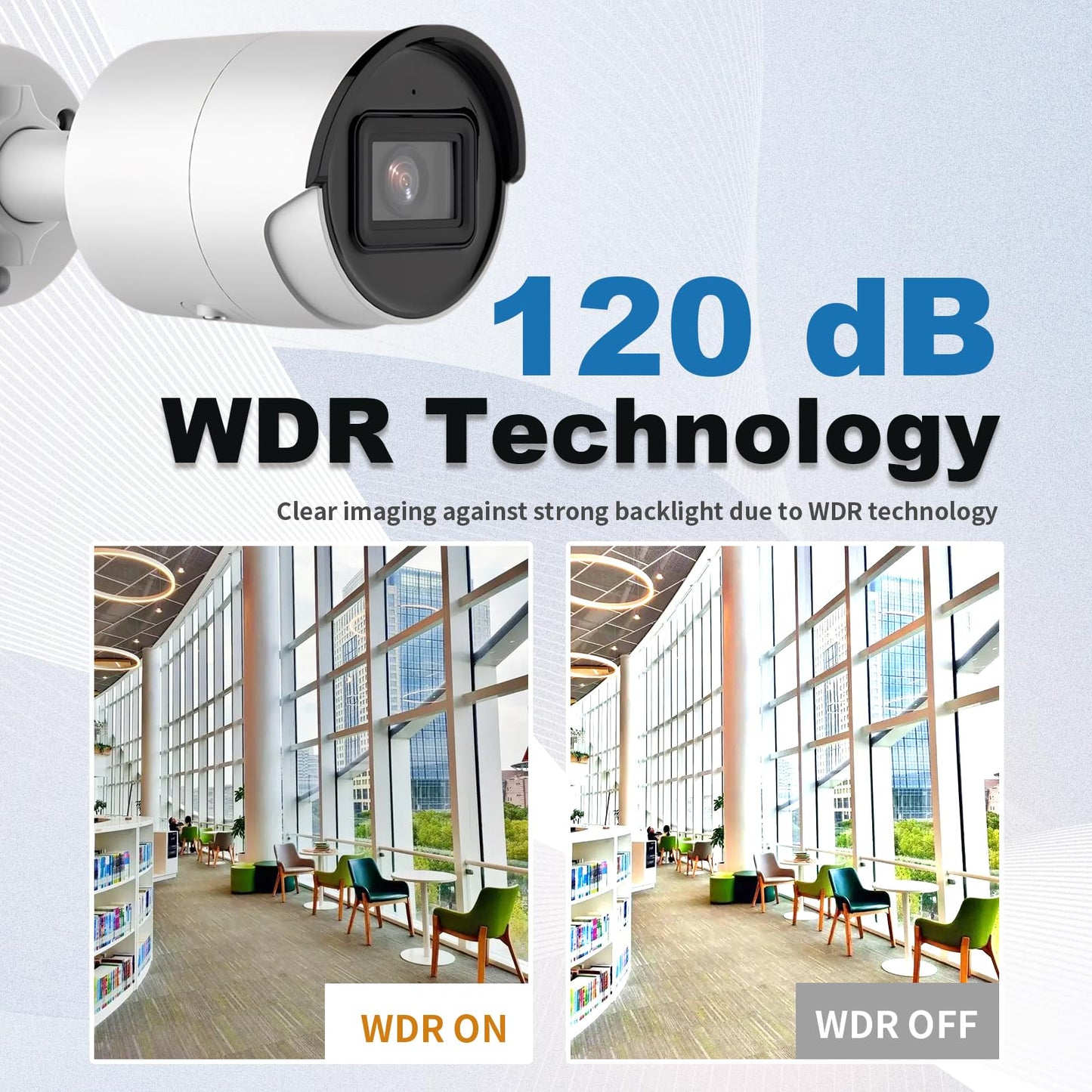 4K 8MP DS-2CD2083G2-I 2.8mm Hik AcuSense PoE Bullet IP Camera Outdoor Indoor, Human/Vehicle Detection, H.265+, IP67 Waterproof, 131ft Night Vision