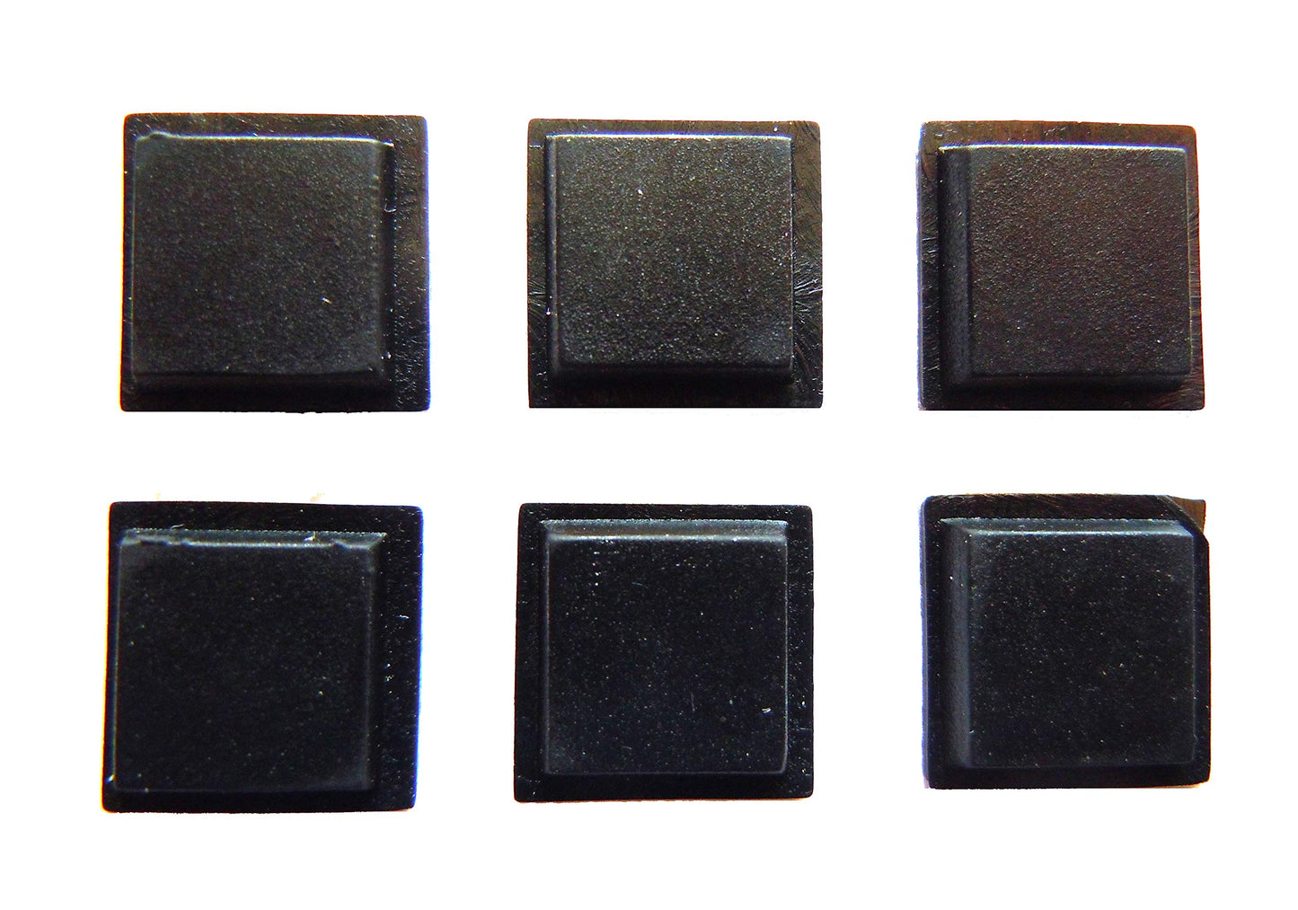 Silicone Rubber Feet Set 12mm(L) x 12mm(W) x 3mm(H) 6pcs [RB49]