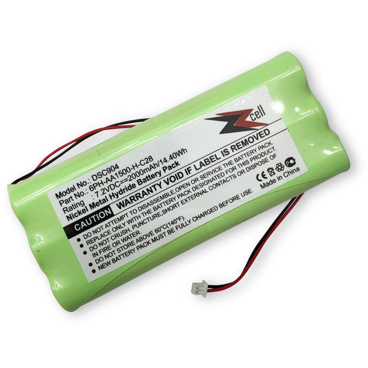 ZZcell® 7.2V Battery Compatible with 6PH-AA1500-H-C28 DSC9047 Power-Series Alarm System ADT DSC Back-Up SCW9045 SCW9047 2000mAh (Please check part…
